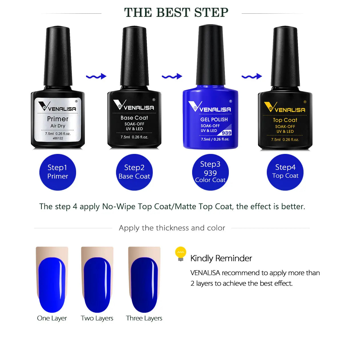 Venalisa Gel Nagellack Set – Herbstfarben, 12er-Box "Sunshine Kiss" 2.