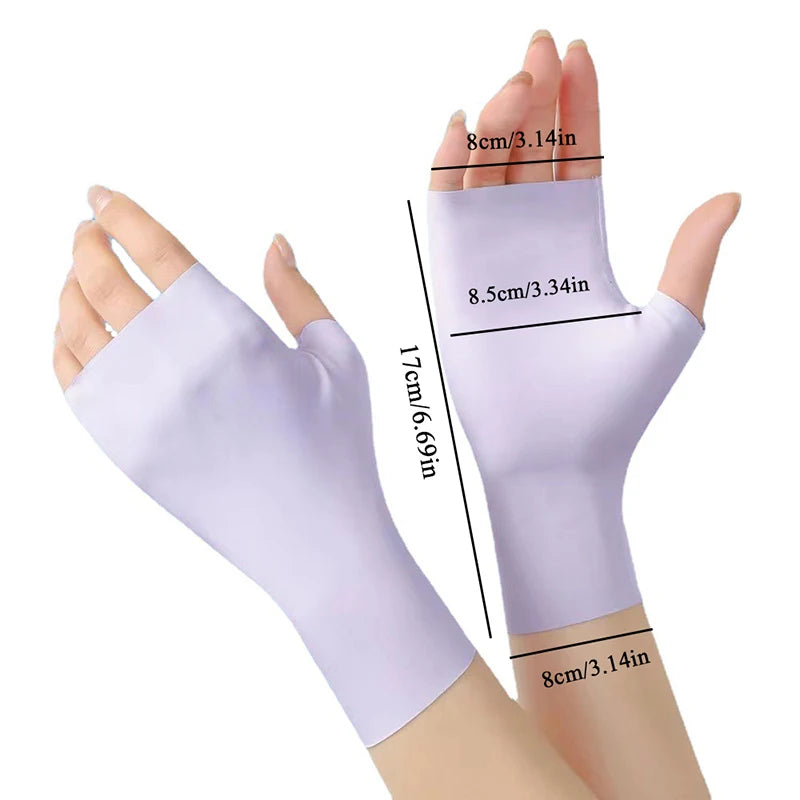 UV-Schutz Sommerhandschuhe – Fingerlos & Atmungsaktiv