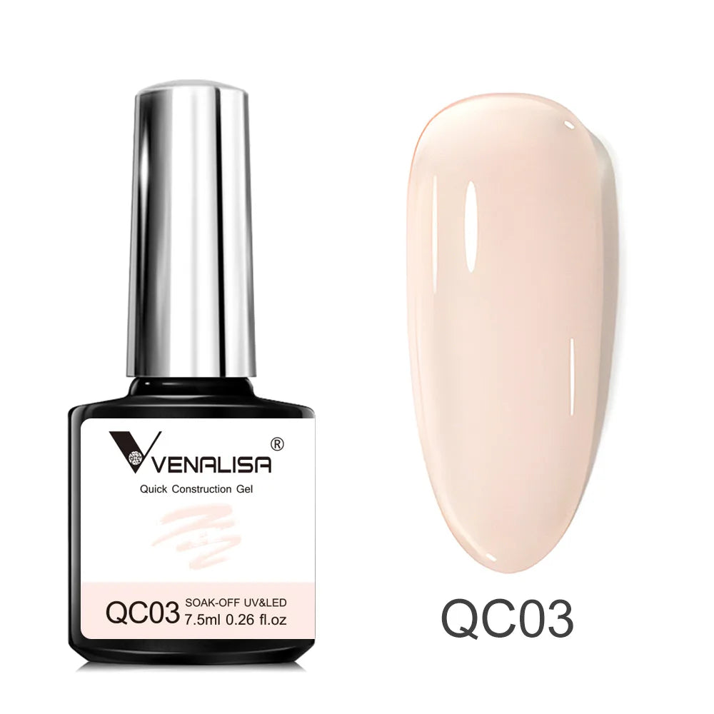 Venalisa Jelly Nude Gel – Semi Transparent UV Gel für Maniküre