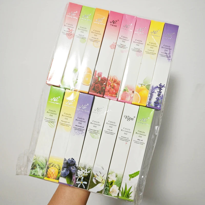 30x Nagelöl-Stift mit Duft – Cuticle Oil Pen für Pflege, Feuchtigkeit & Reparatur