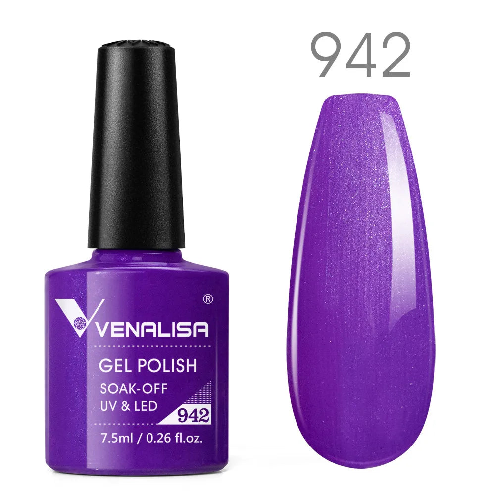 Venalisa Gel Nagellack Set – Herbstfarben, 12er-Box "Sunshine Kiss" 2.