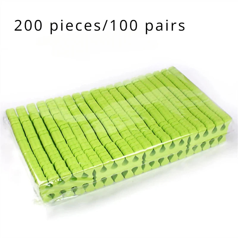 100/200 Stück Zehentrenner – Weiche Schwamm-Pads für Pediküre & Maniküre