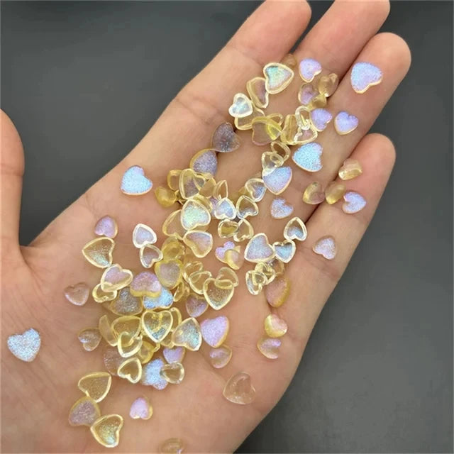3D Nail Charms „Camellia“ – 20x Rosa Resin-Blumen für Aurora-Design