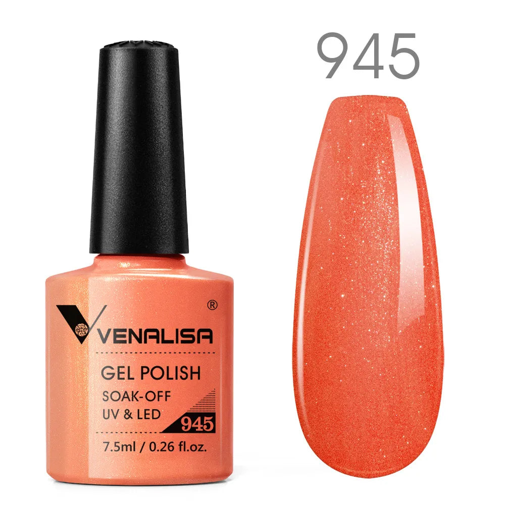 Venalisa Gel Nagellack Set – Herbstfarben, 12er-Box "Sunshine Kiss" 2.
