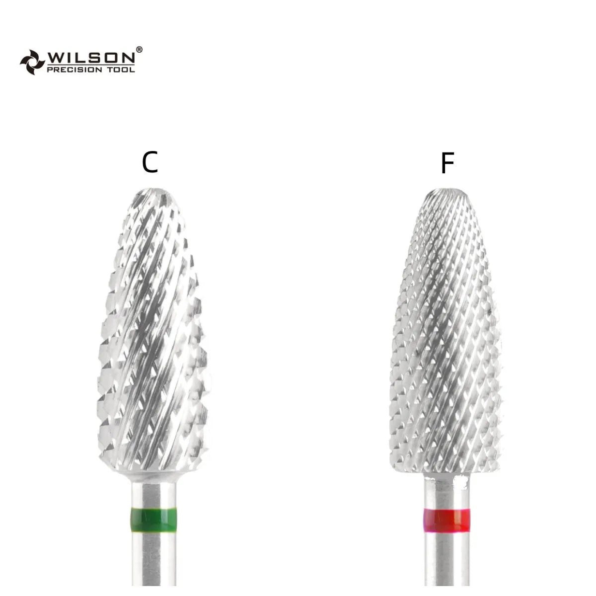 WILSON Flammenfräser – Upgrade Bit für elektrische Maniküre (Ø 6 mm)