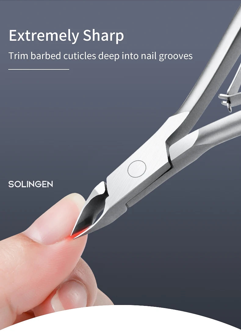Nagelhautzange 5 mm – Edelstahl-Trimmer für Maniküre & Nageldesign