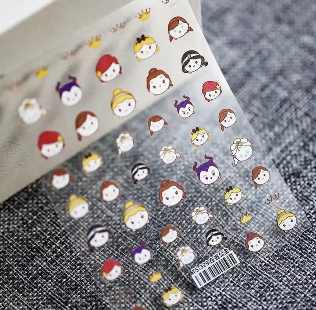 Disney 5D Nail Sticker – Zootopia & Mickey Motive für kreative Nail Art