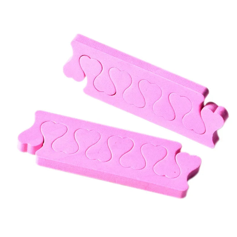 100/200 Stück Zehentrenner – Weiche Schwamm-Pads für Pediküre & Maniküre