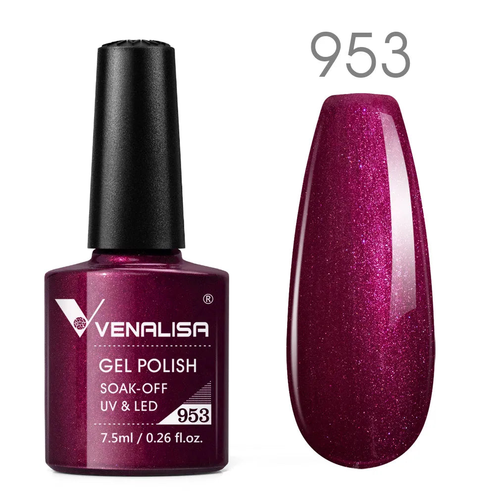 Venalisa Gel Nagellack Set – Herbstfarben, 12er-Box "Sunshine Kiss" 2.