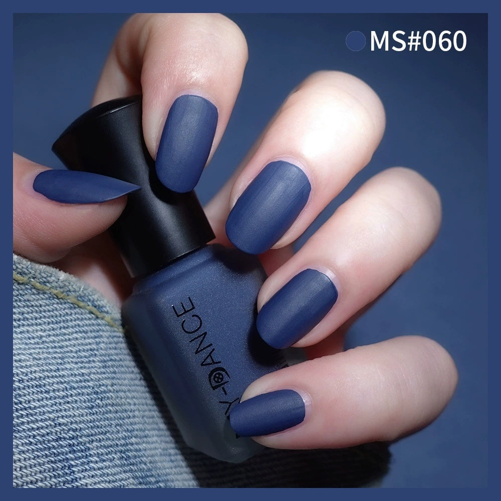 No Bake Velvet Matte Scrub Nagellack