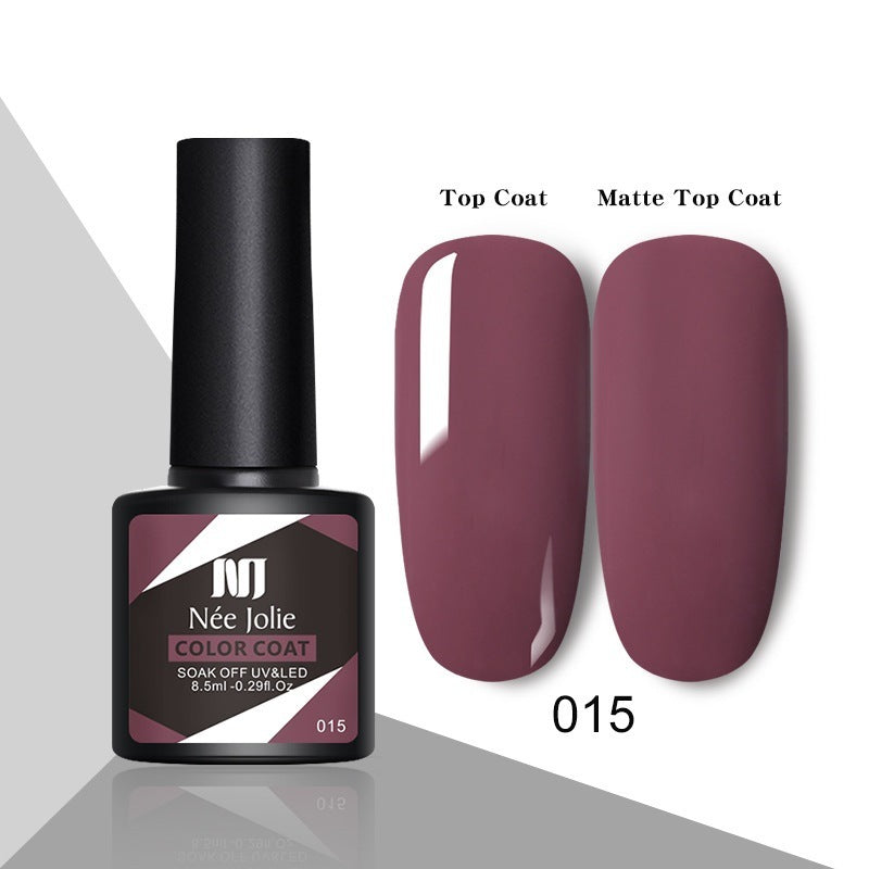 Glitzernder reflektierender Gel-Nagellack, Weihnachtsrot, UV