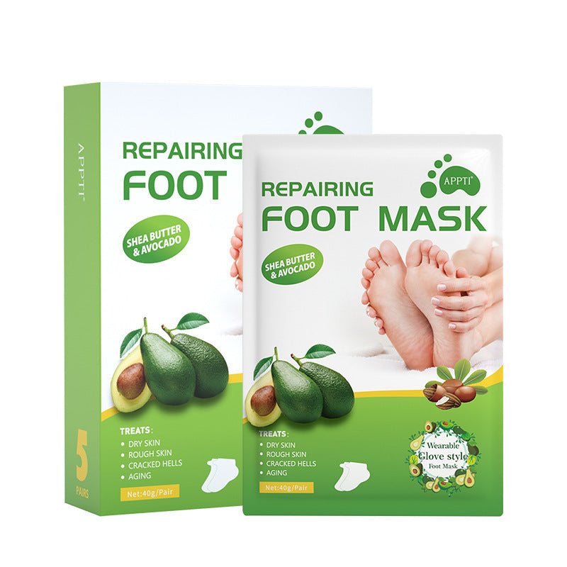Niacinamid Shea Butter Verjüngende Fuß Maske