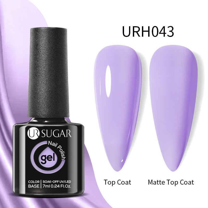 Matter Gel-Nagellack in Kleinblau