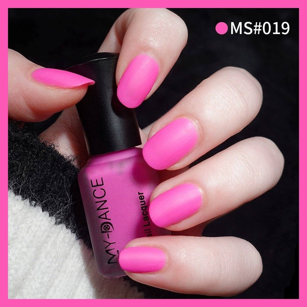 No Bake Velvet Matte Scrub Nagellack