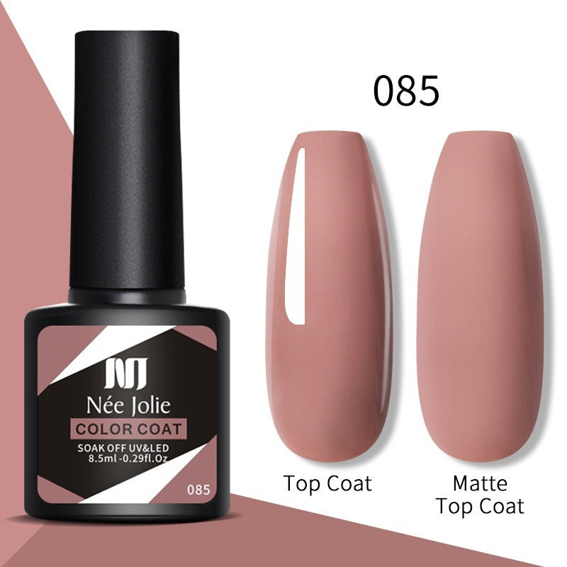 Glitzernder reflektierender Gel-Nagellack, Weihnachtsrot, UV