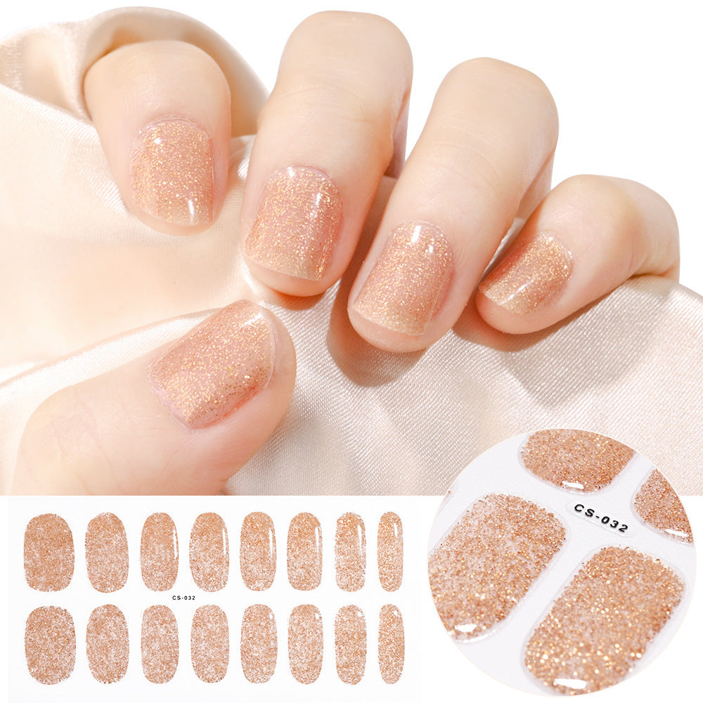 Gel-Phototherapie-Halbhärtender Nagelaufkleber der zweiten Generation