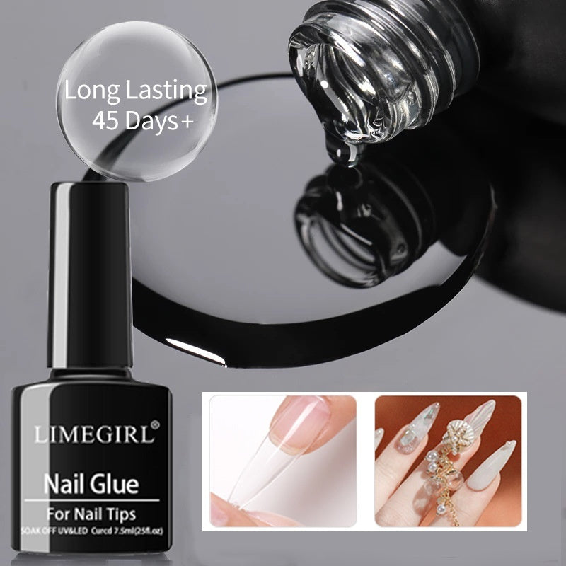 Nagelkleber Glasflasche Gefälschte Nagelflecken Ornament