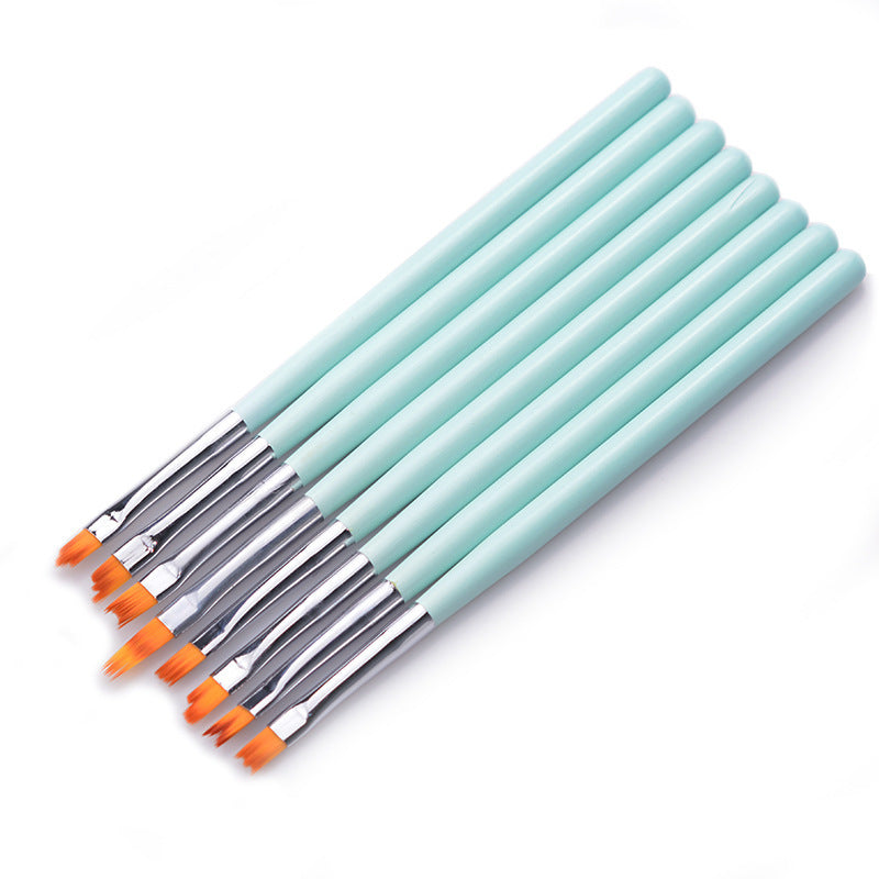 Nail Enhancement Tool Stift Blume 8 Zickzack Pinsel Farbe Malerei