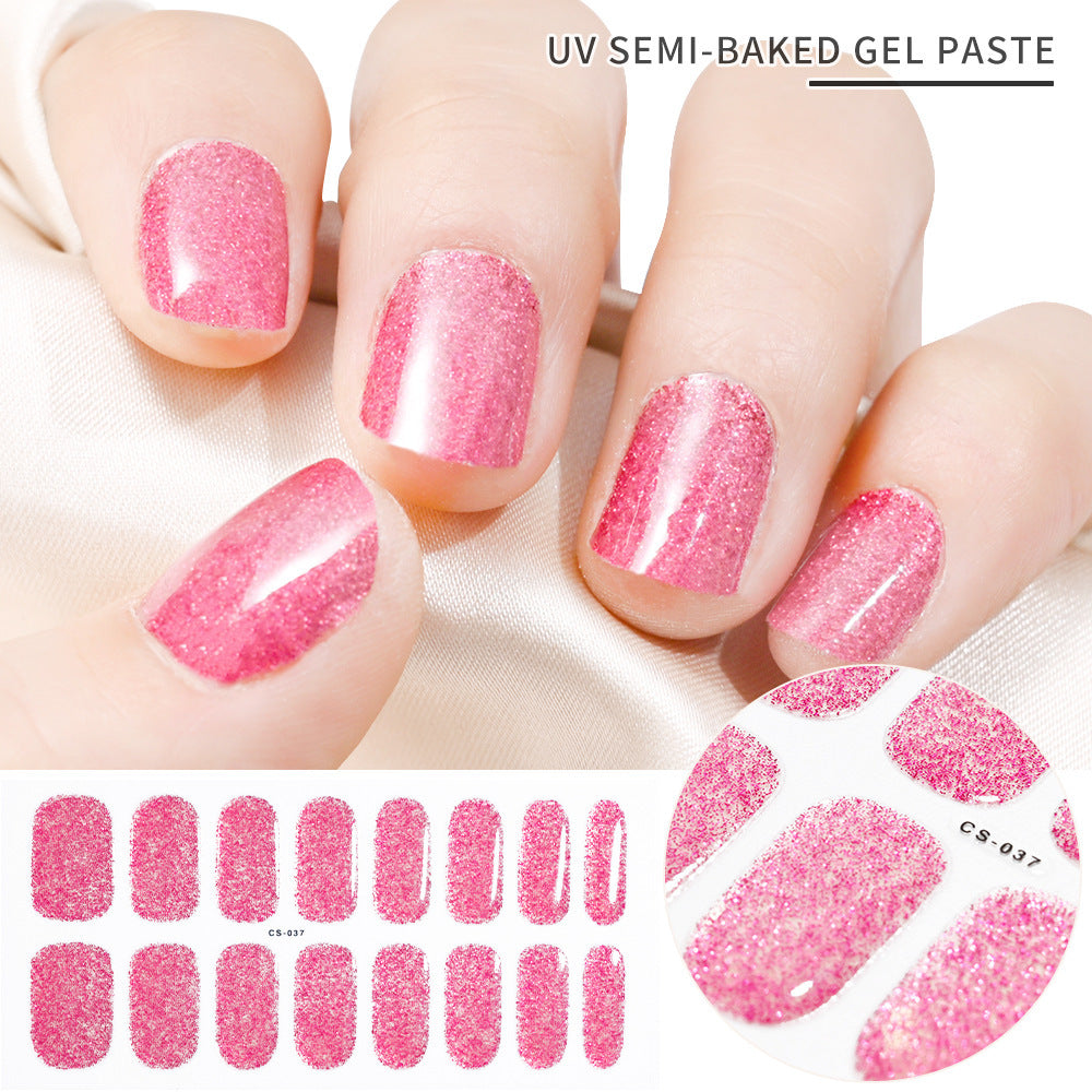 Gel-Phototherapie-Halbhärtender Nagelaufkleber der zweiten Generation