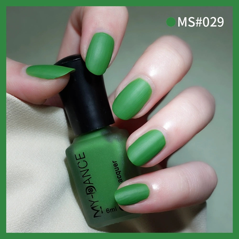 No Bake Velvet Matte Scrub Nagellack