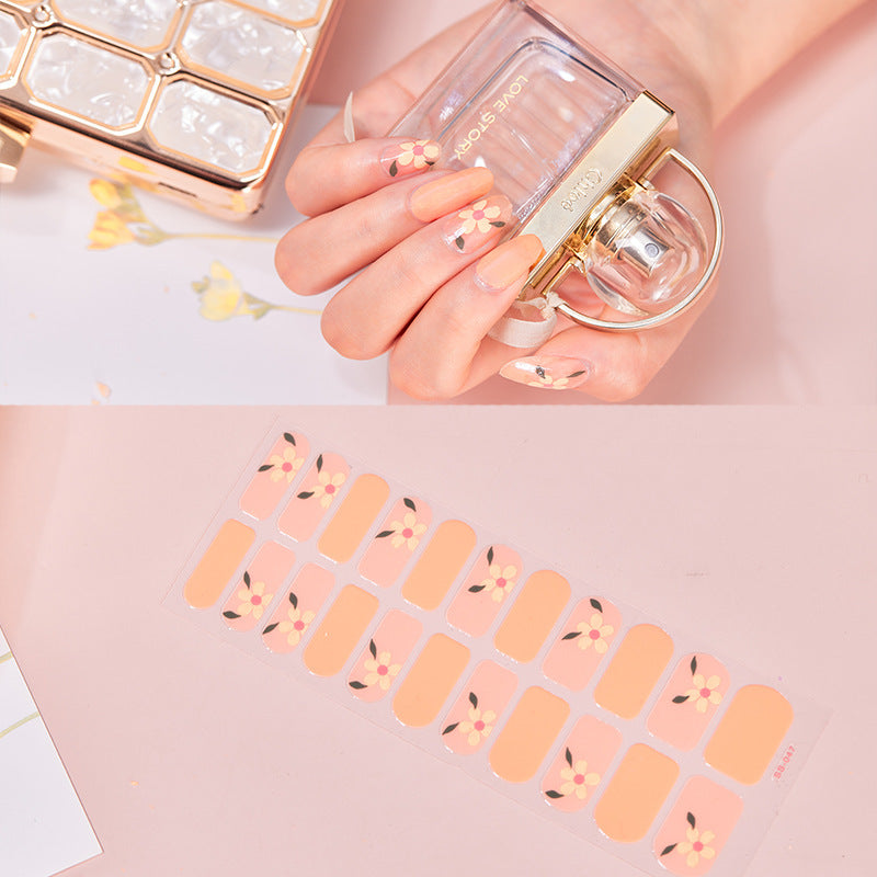 Schmetterlings-Nagelsticker – 22-teiliges Set | Selbstklebende Nail Wraps für Mädchen & Teens