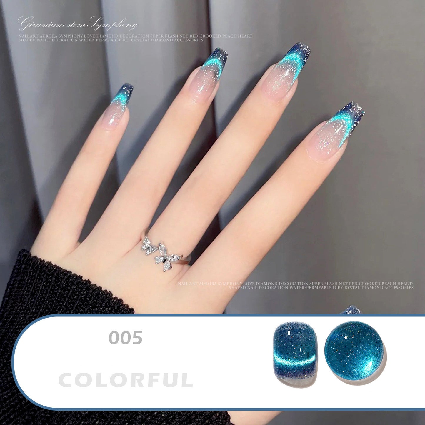 Dream Dynamic Crystal Cat Eye Whitening Phototherapie Nagellack