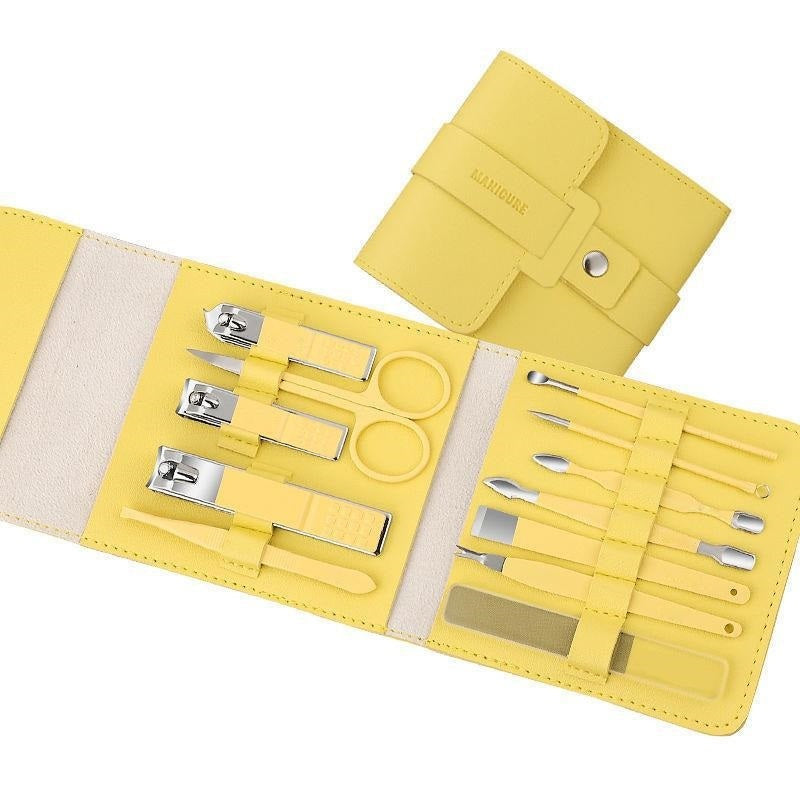Edelstahl Farbe 16-stück Nail Clipper Set