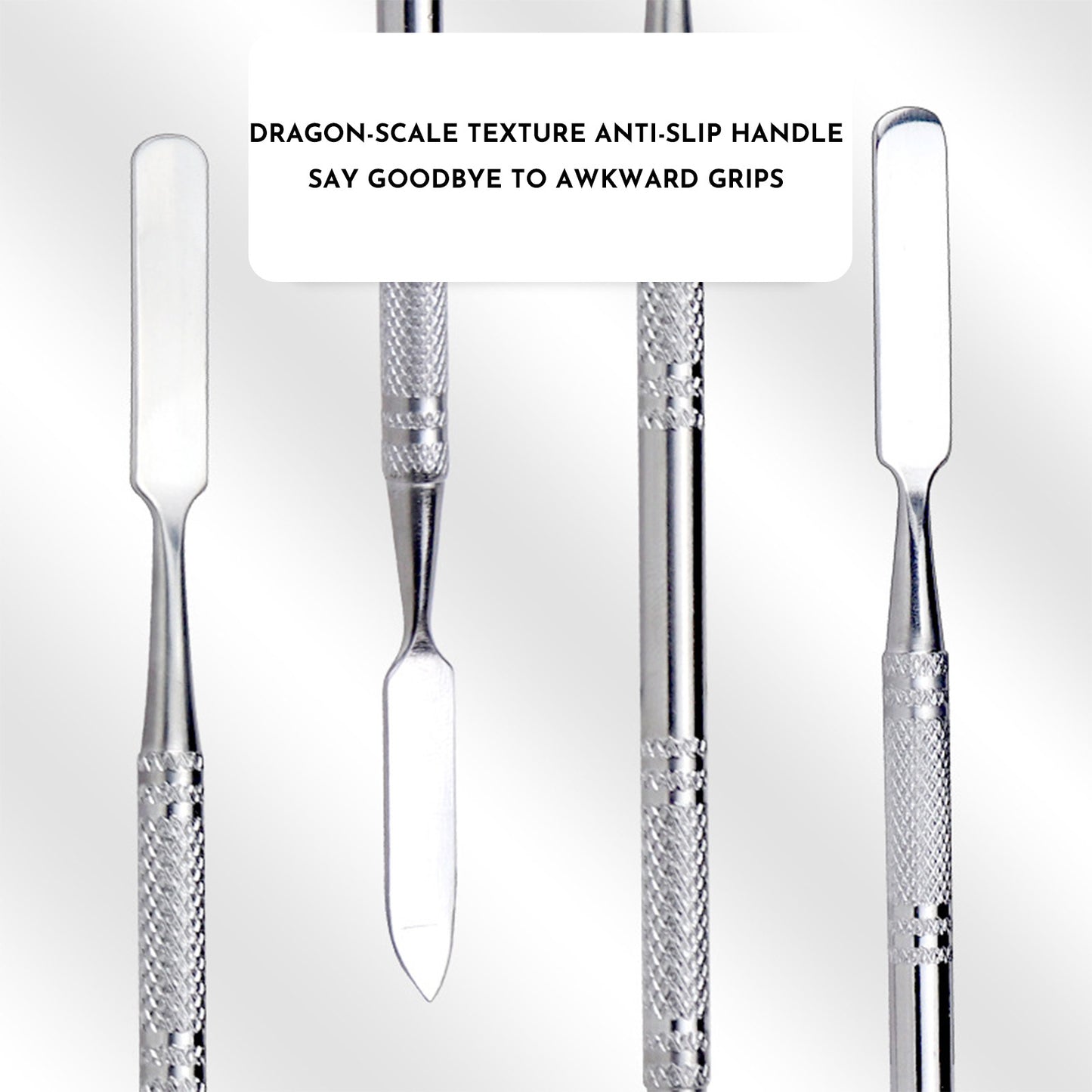 Edelstahl-Stab-Verstell-Misch werkzeug Fundament-Mischstab Spucke Spatel, Make-up, Lidschatten-Creme