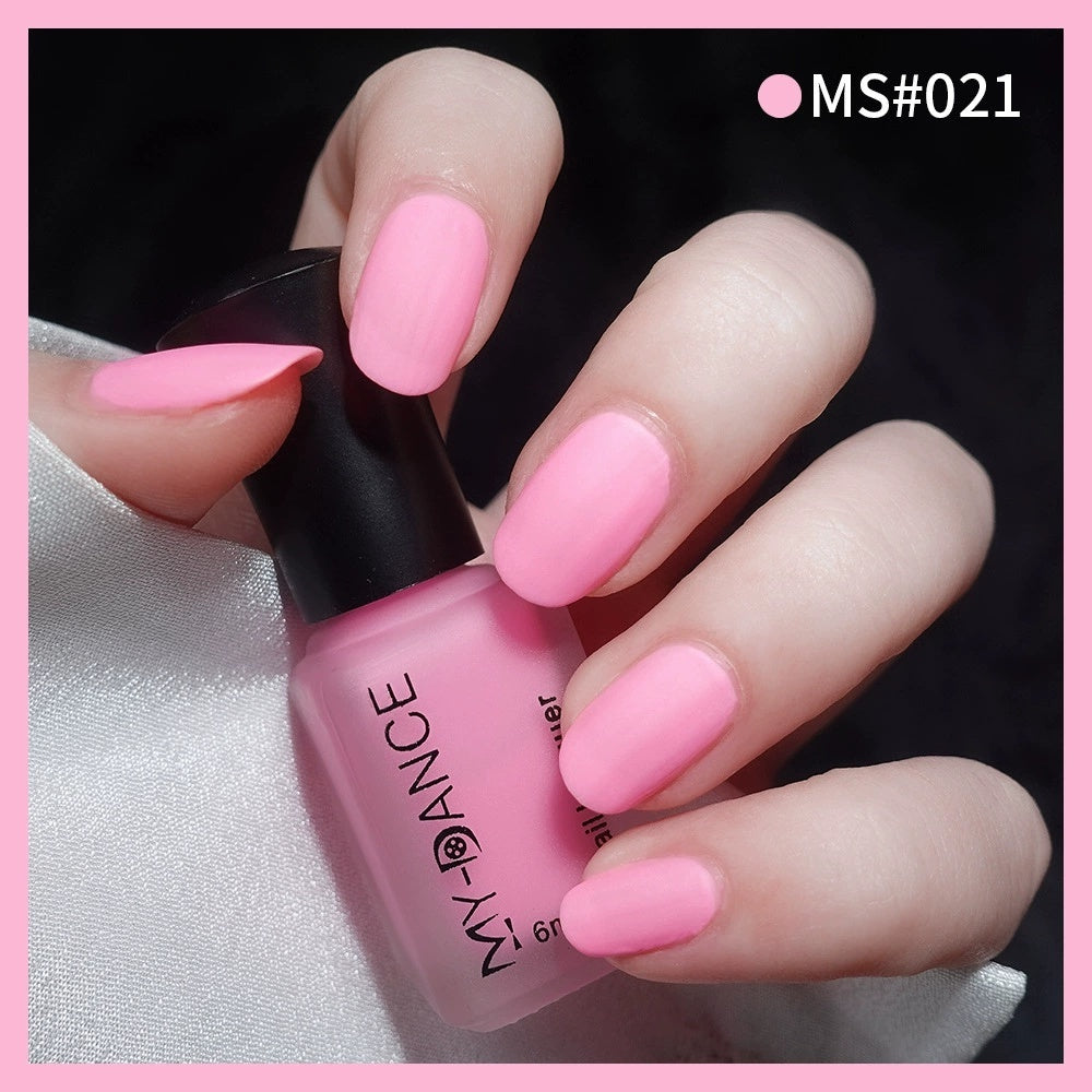 No Bake Velvet Matte Scrub Nagellack