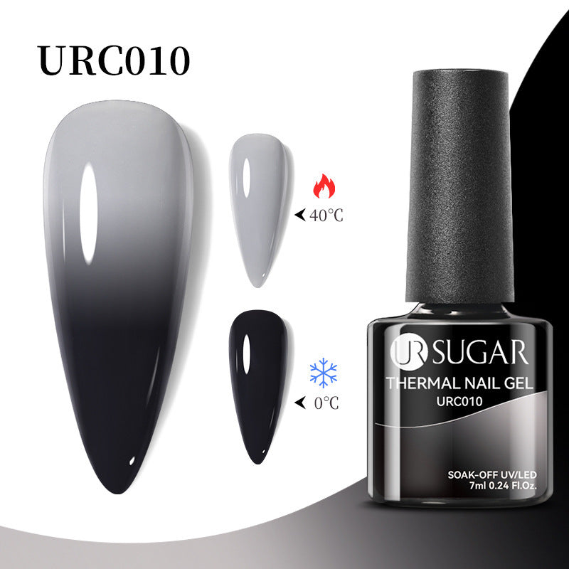 Herbst und Winter Neuer Temperaturwechsel UV-Lack Kalter und warmer Farbverlauf-Nagelkleber
