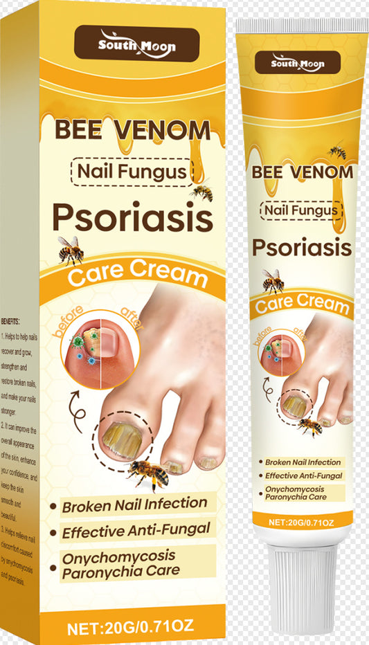 Psoriasis-Pflegecreme für graue Nägel