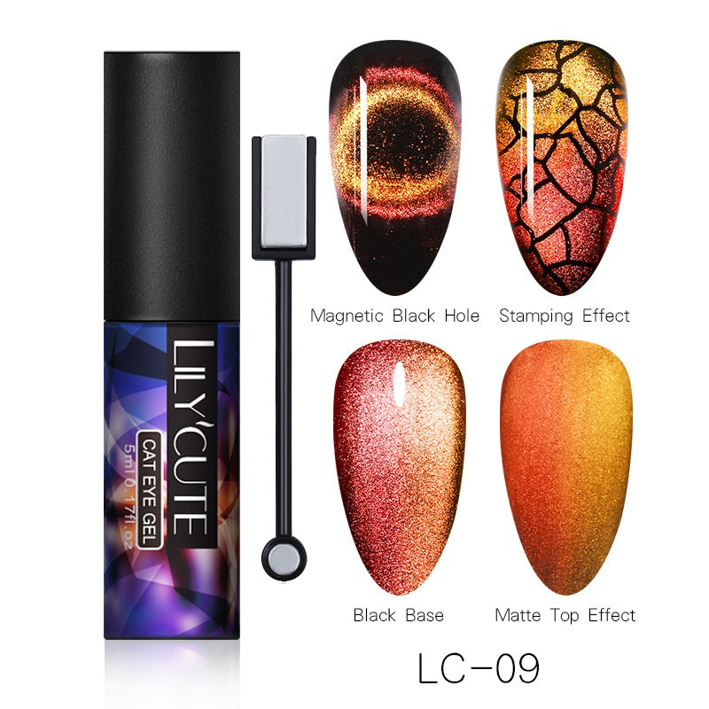 Magie Breite Cat Eye Nagellack