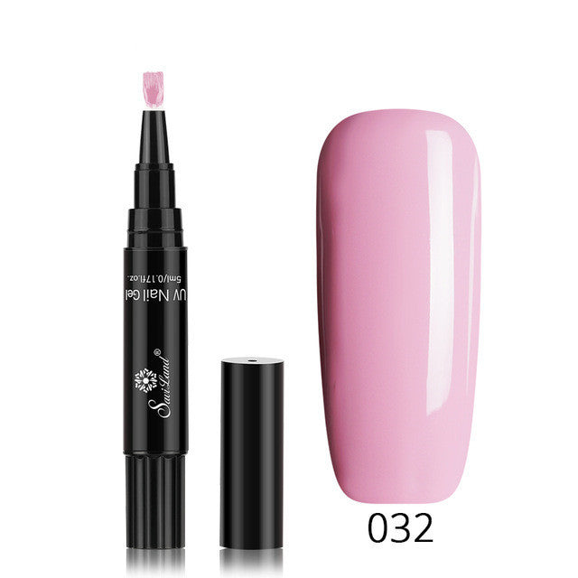 3 in 1 Gel Nagellack Stift Glitter One Step Nail Art Gel Polish Hybrid