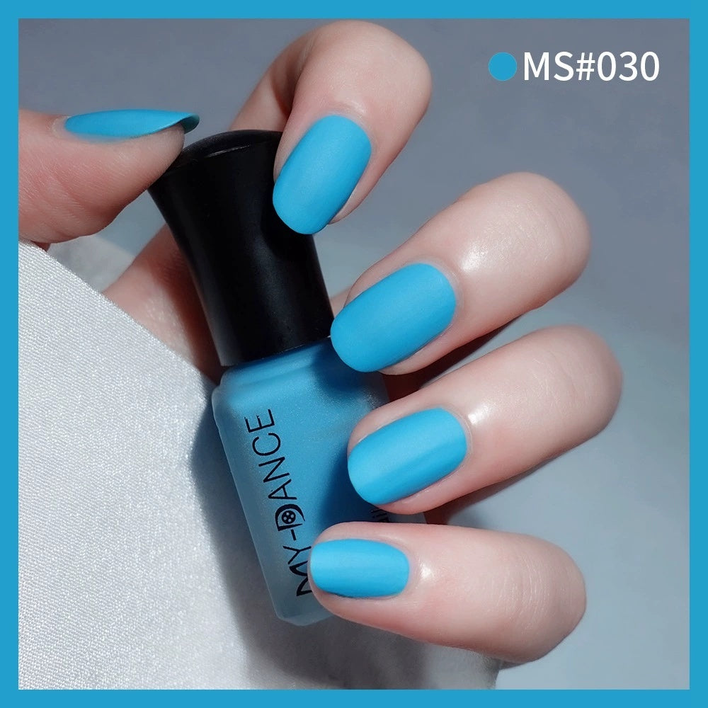 No Bake Velvet Matte Scrub Nagellack