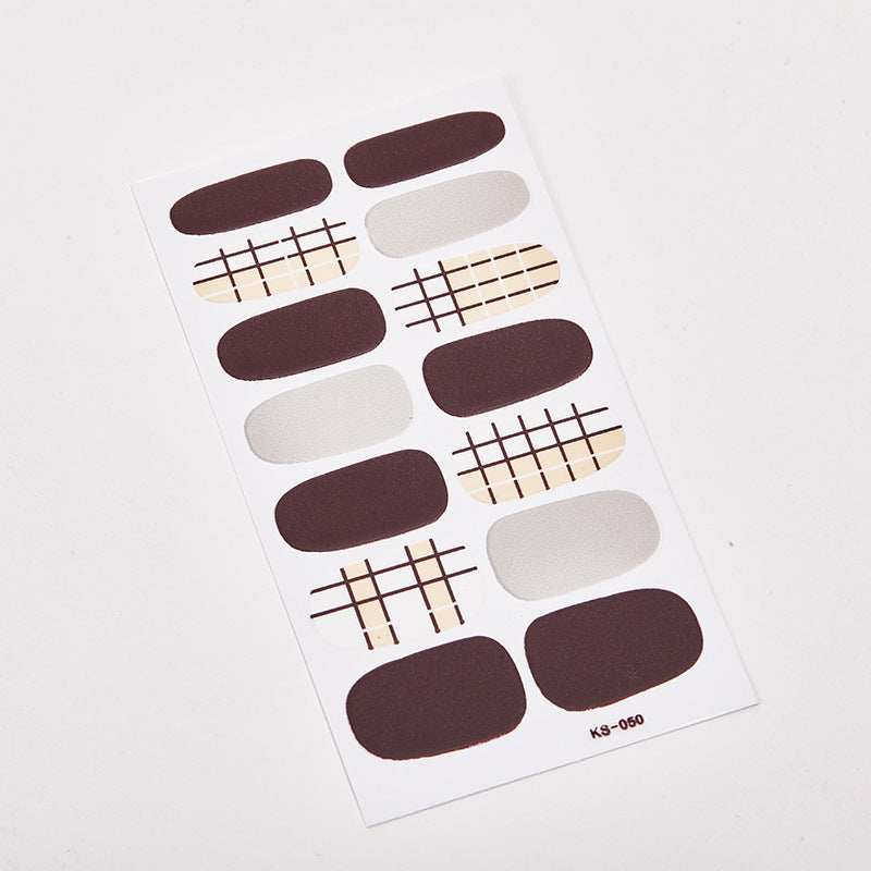 Selbstklebende Nagelsticker – Trendige Nail Wraps für elegante Nägel
