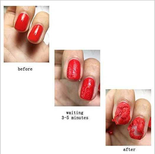 Nagellack Burst Magic Nagellackentferner Schneller Soak Off Klebriger Nagelgel-Nagellack-Entfetter