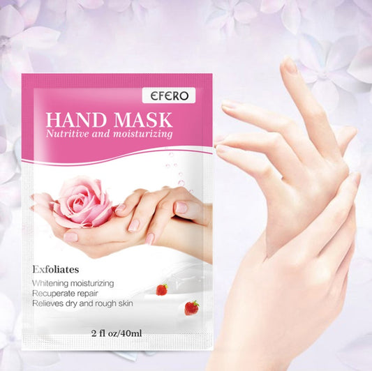 Feuchtigkeitsspendende Handmaske Pflegemaske
