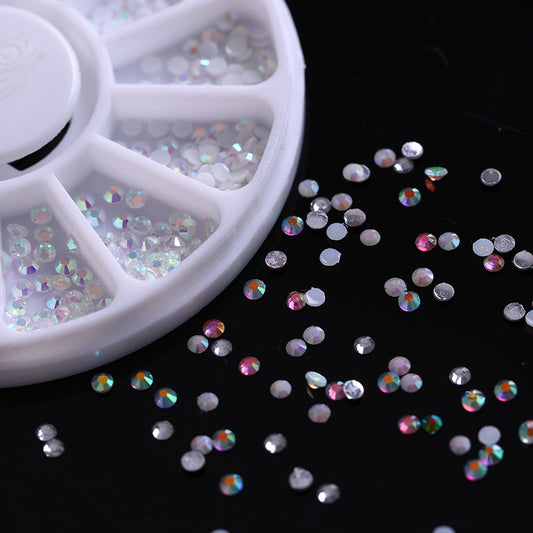 Harz diamant schmuck box nagel aufkleber