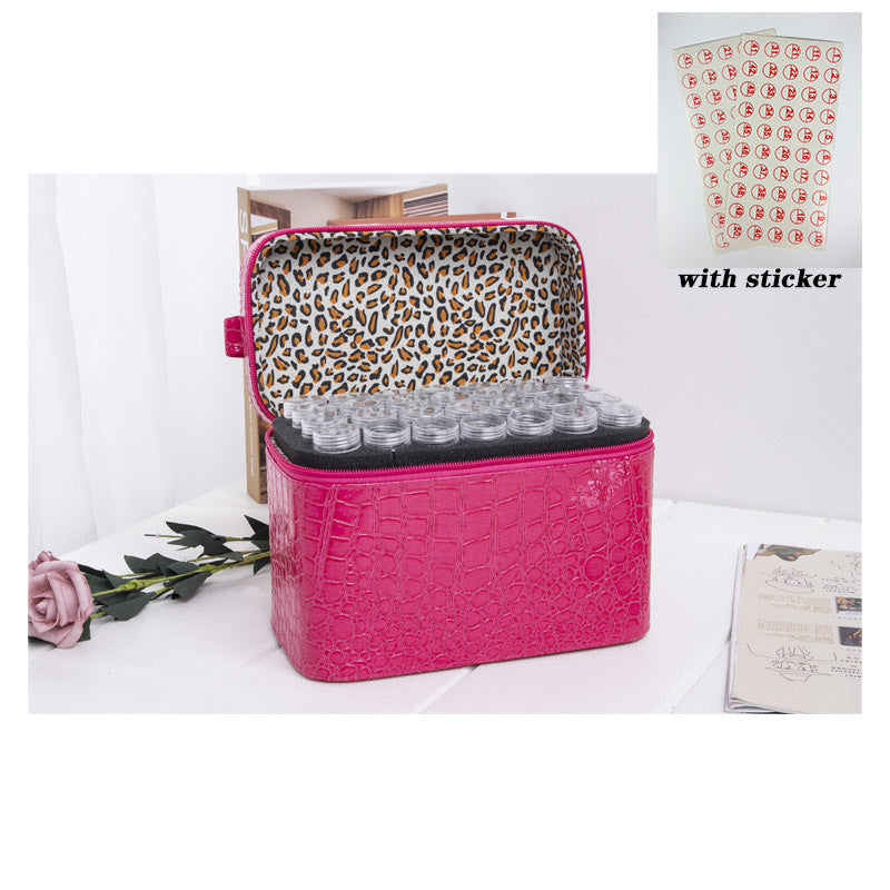 Diamant Flasche LagerungTasche Nagel Zubehör