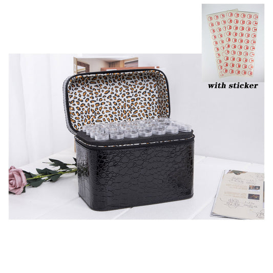 Diamant Flasche LagerungTasche Nagel Zubehör