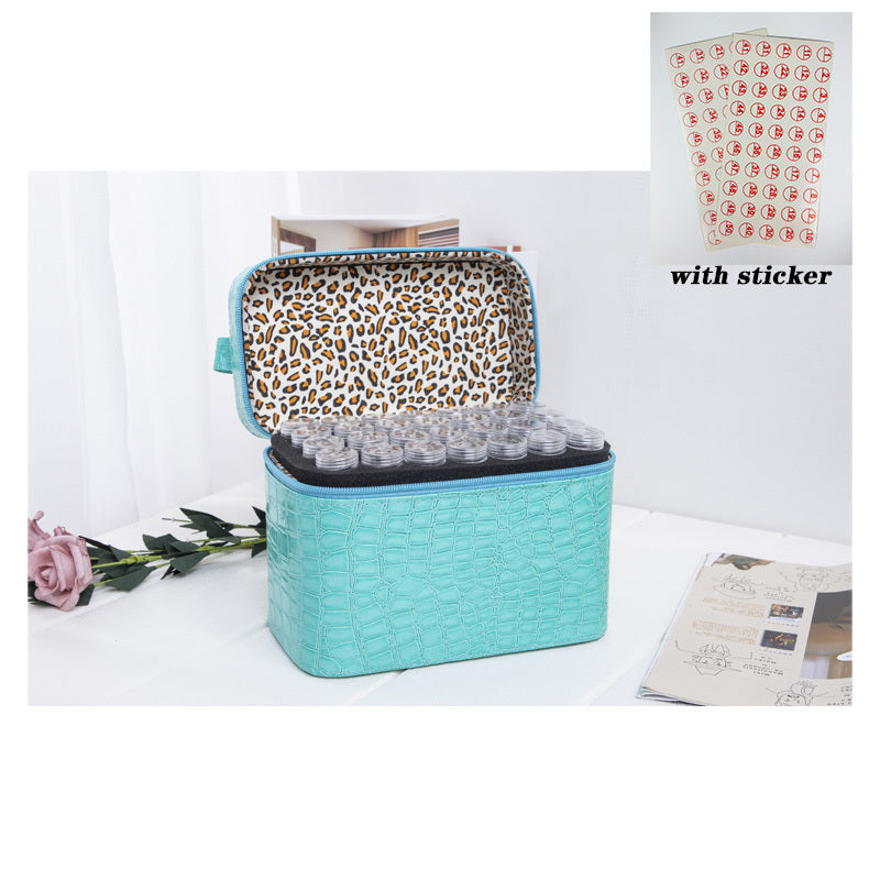 Diamant Flasche LagerungTasche Nagel Zubehör