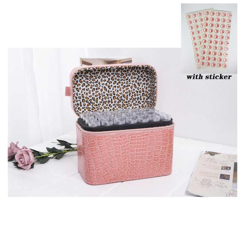 Diamant Flasche LagerungTasche Nagel Zubehör