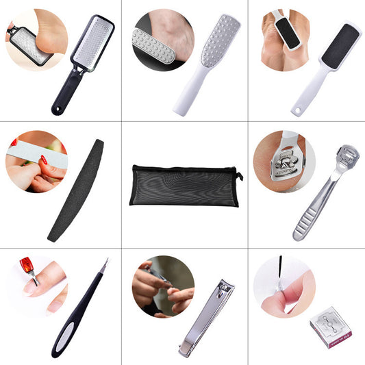 Maniküre Fuß Nagelknipser Pediküre Netztasche Set