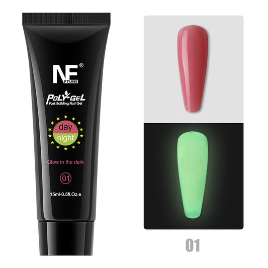 Schmerzloses Papierhalter-Kristall-Phototherapie-Gel-Nagelverlängerungs-Gel-Set