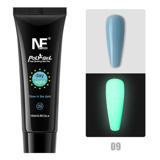 Schmerzloses Papierhalter-Kristall-Phototherapie-Gel-Nagelverlängerungs-Gel-Set