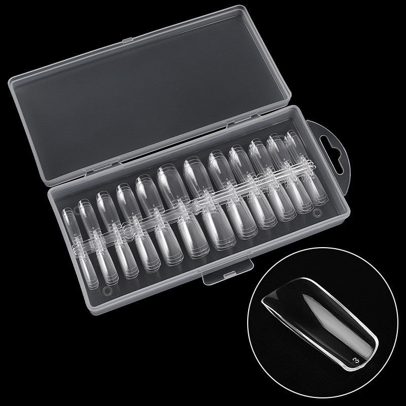 Nail Art Ultradünne nahtlose Box Sheet Französische künstliche Nägel