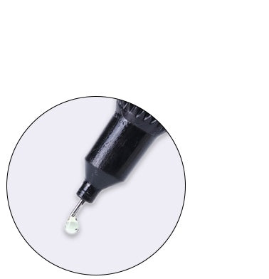 Nail Art No-Wash Sticky Rhinestone Fishtail Glue Filling Pen Needle