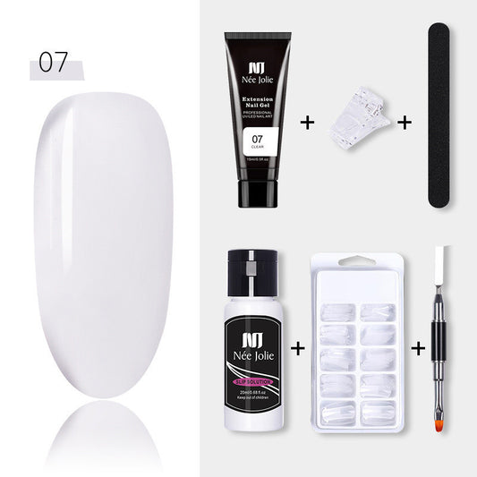 Primer Abdichtung Schicht Nail art Lampe Kristall Licht Therapie Nailart Schnelle Verlängerung Kleber