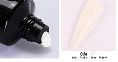 Nail Art Extension Kleber 15ml Kein Papierhalter Kristall Schnellverlängerung Nagellackkleber
