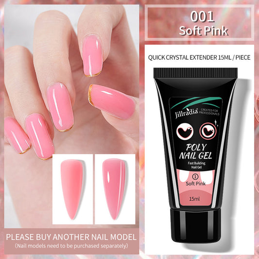 Kristall-Verlängerungsgel, Nagel-Phototherapie-Gel, Modelliergel
